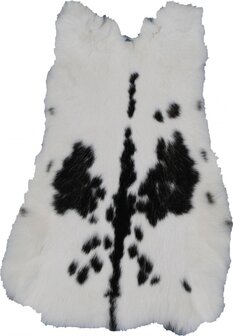 konijn zwartwit